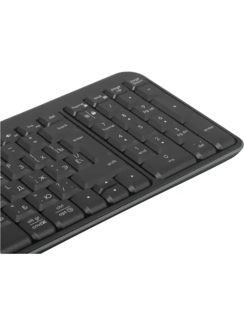Набор клавиатура+мышь Logitech MK250 BT Graphite рус,беспроводн(920-013853)