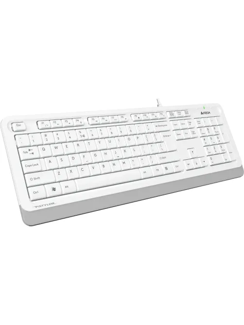 Набор клавиатура+мышь A4Tech Fstyler F1010 клав:бел/сер мышь:бел/сер USB