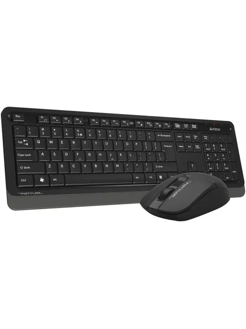 Набор клавиатура+мышь A4Tech Fstyler (FG1012 BLACK) клав:черн/сер мышь:черн