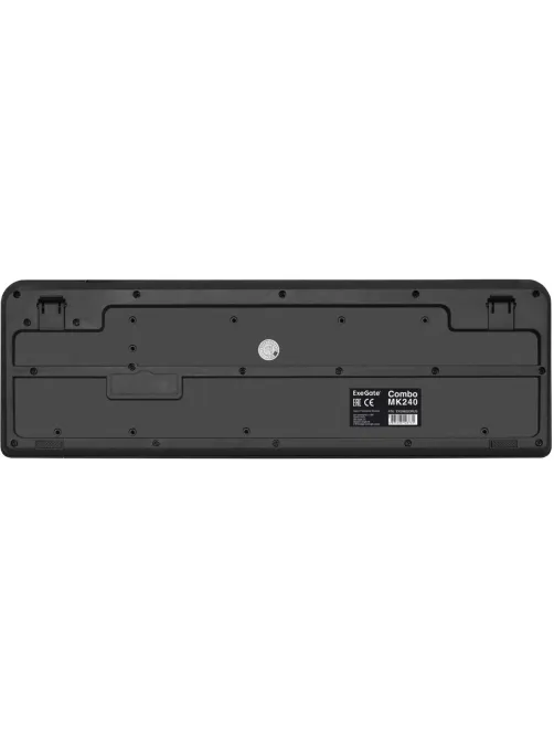 Набор клавиатура+мышь ExeGate Professional Combo MK240 черный(EX286220RUS)