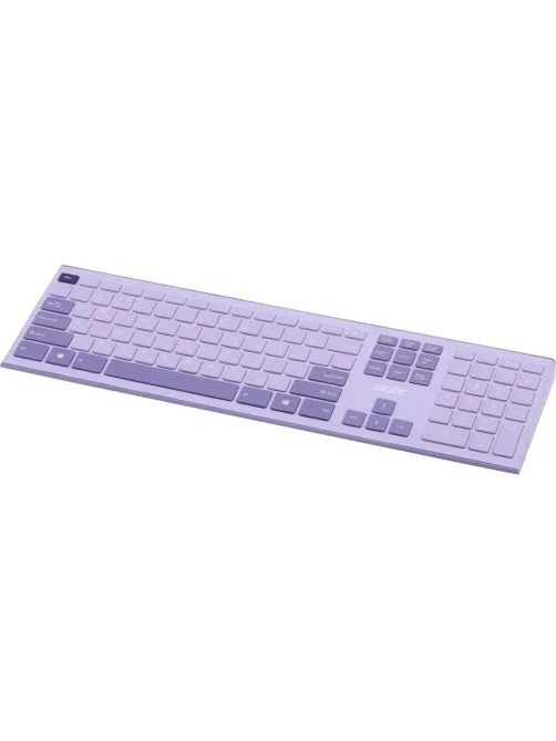 Набор клавиатура+мышь Acer OCC205 (ZL.ACCEE.00D)/Фиолетовый/USB/slim