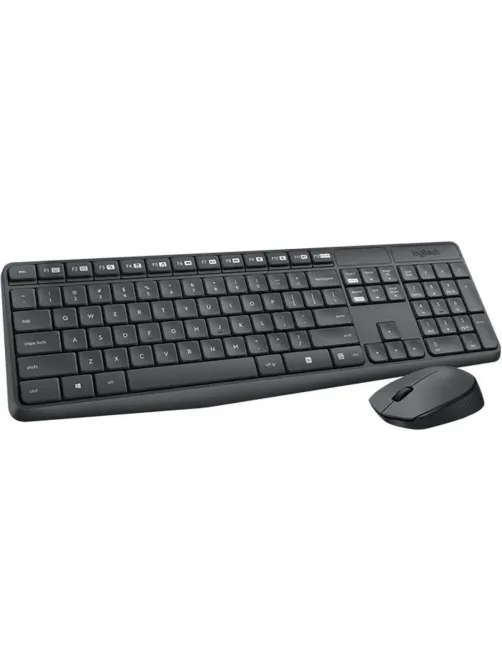 Набор клавиатура+мышь Logitech MK235 (920-007948) Wireless/Grey