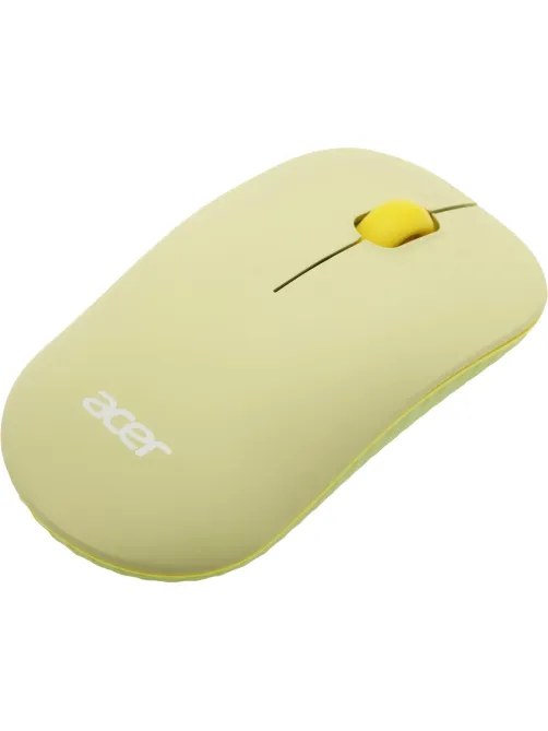 Набор клавиатура+мышь Acer OCC205 (ZL.ACCEE.00E)/зеленый/желтый/USB/slim