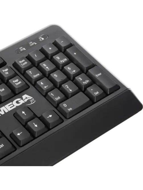Набор клавиатура+мышь ProMega jet WKMC003 USB WLS RT/1+1 АА/dpi1200/3кн/чер