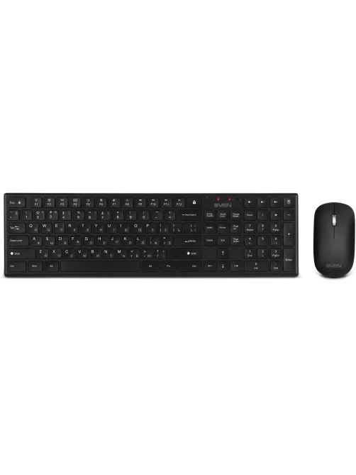 Набор клавиатура+мышь SVEN KB-C2550W черн 109кл, 1000DPI, 2+1кл(SV-021672)