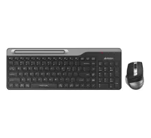Набор клавиатура+мышь A4Tech Fstyler (FB2535C SMOKY GREY)клав,мышь:черн/сер