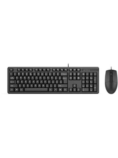 Набор клавиатура+Мышь A4Tech KK-3330 клав:черный Мышь: черный USB