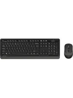 Набор клавиатура+мышь A4Tech Fstyler FG1010 черный/сер USB беспров Multime