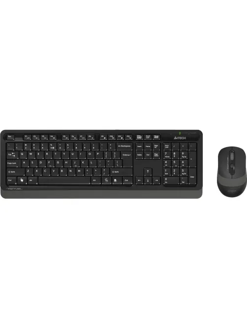 Набор клавиатура+мышь A4Tech Fstyler FG1010 черный/сер USB беспров Multime