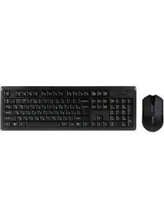 Набор клавиатура+мышь A4Tech V-Track 4200N клав:черный мышь:черный USB WLS