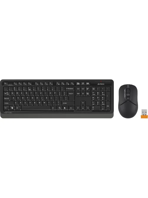 Набор клавиатура+мышь A4Tech Fstyler (FG1012 BLACK) клав:черн/сер мышь:черн