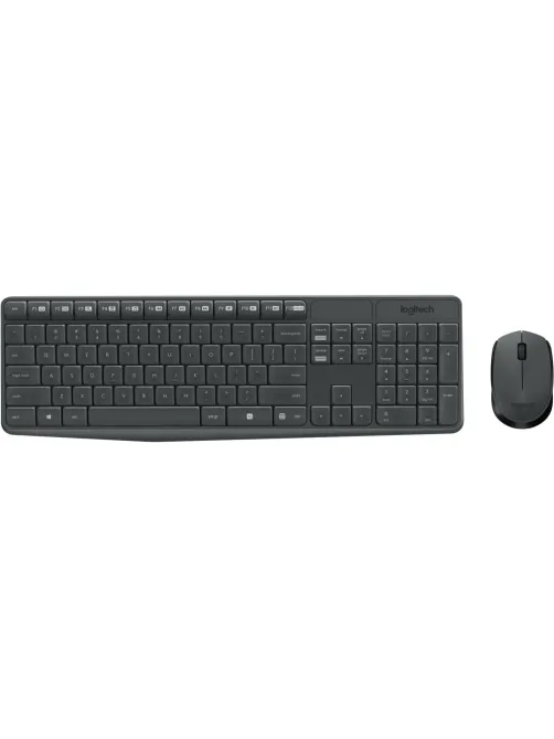 Набор клавиатура+мышь Logitech MK235 (920-007948) Wireless/Grey