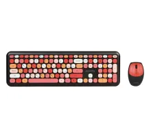 Набор клавиатура+мышь Smartbuy мультимедийный, черный(SBC-666395AG-K)