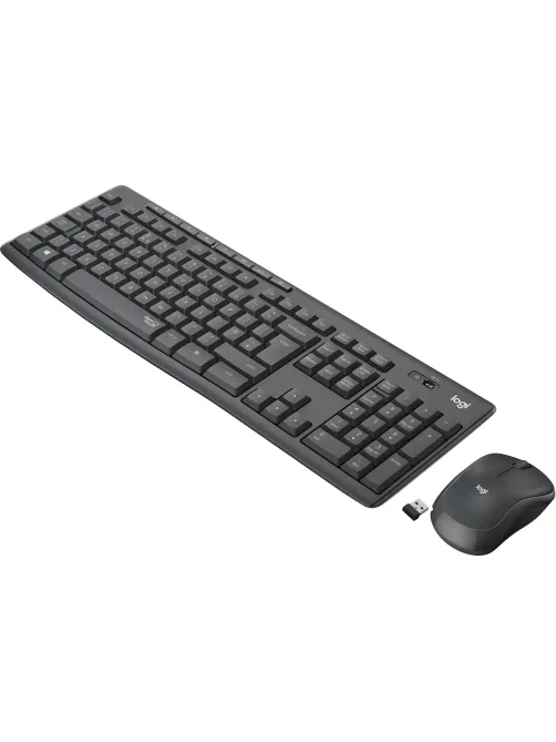 Набор клавиатура+мышь Logitech MK295 Silent GRAPHITE (920-009807)