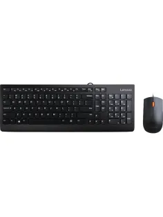 Набор клавиатура+мышь Lenovo проводной 300 черный (GX30M39635)