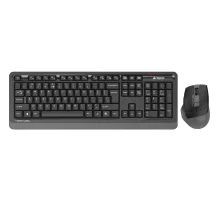 Набор клавиатура+мышь A4Tech Fstyler FG1035 GREY USB беспров. чер/сер