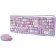 Набор клавиатура+мышь SmartBuy мультимедийный, фиолет (SBC-666395AG-V)