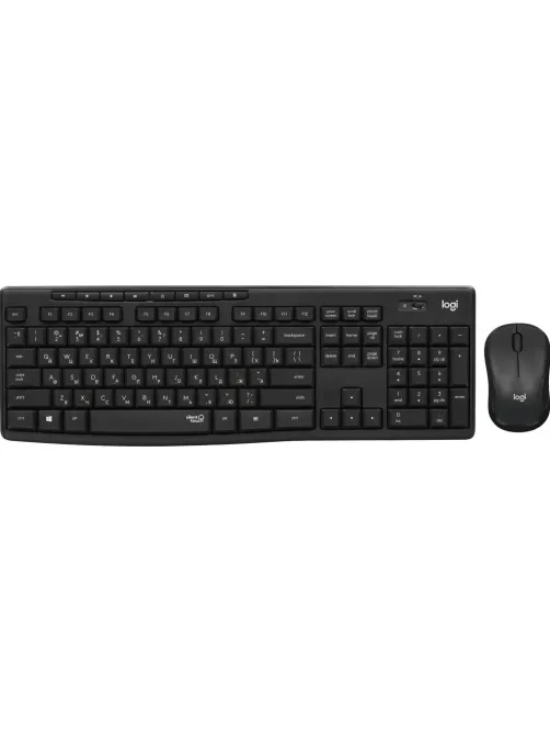 Набор клавиатура+мышь Logitech MK295,черный USB беспровод (920-009813)