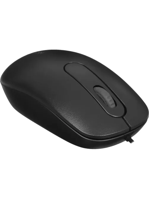 Набор клавиатура+мышь RAPOO проводная X130PRO, цвет - черный
