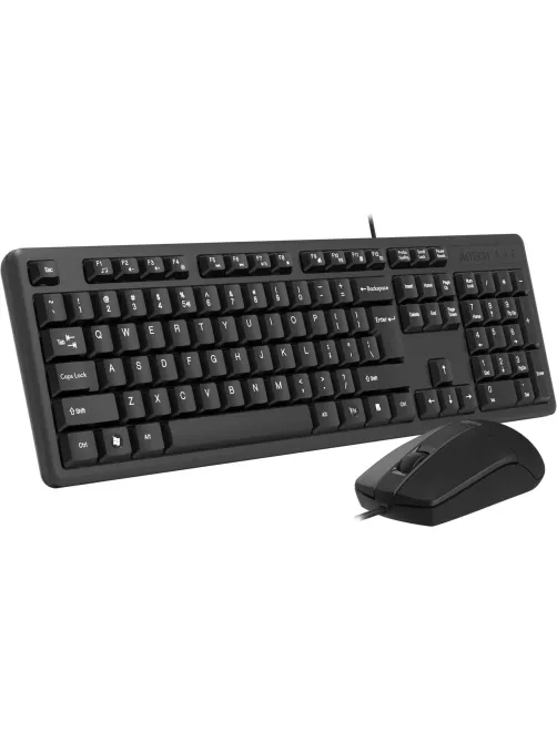 Набор клавиатура+Мышь A4Tech KK-3330 клав:черный Мышь: черный USB