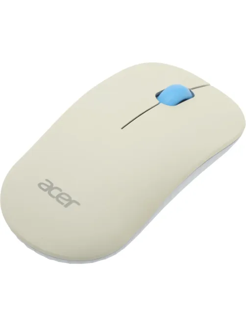 Набор клавиатура+мышь Acer OCC205(ZL.ACCEE.00C)/белый/голубой/slim