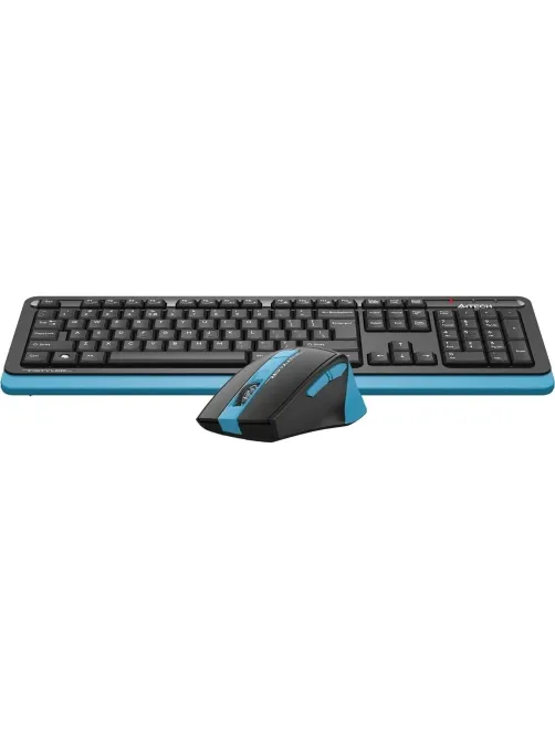 Набор клавиатура+мышь A4Tech Fstyler FG1035 NAVY BLUE USB беспров.чер/син