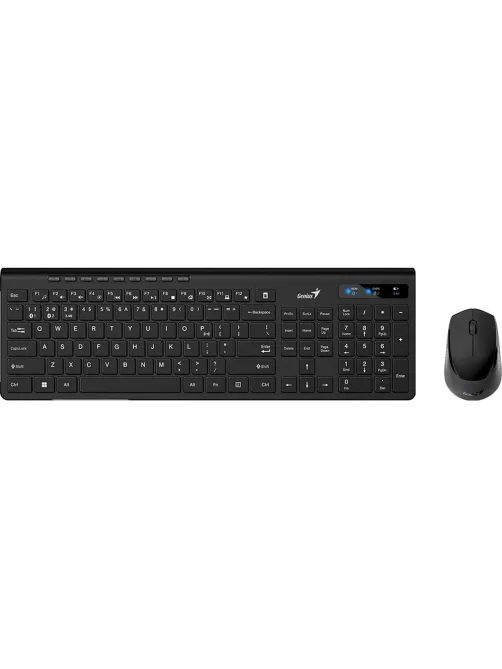 Набор клавиатура+мышь Genius SlimStar 8230, беспроводной, черный