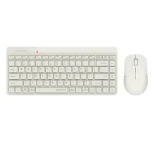 Набор клавиатура+мышь A4Tech Fstyler (FG2200 AIR2 BEIGE)беж. USB беспр.slim