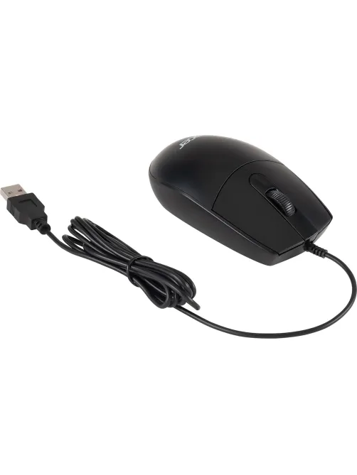 Набор клавиатура+мышь Acer OMW141 кл/мышь:черный USB (ZL.MCEEE.01M)