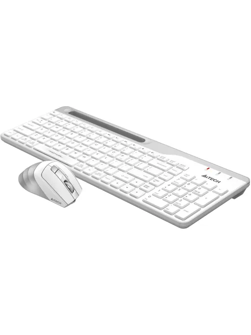 Набор клавиатура+мышь A4Tech Fstyler (FB2535C ICY WHITE) клав,мышь:бел/сер