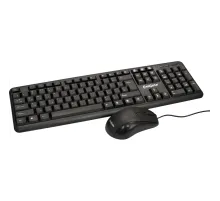 Набор клавиатура+мышь ExeGate Prof.St.Comb.MK120-OEM(EX287139RUS)чер.Br.box