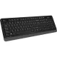 Набор клавиатура+мышь A4Tech Fstyler FG1010 черный/сер USB беспров Multime