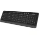 Набор клавиатура+мышь A4Tech Fstyler FG1010 черный/сер USB беспров Multime