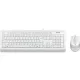 Набор клавиатура+мышь A4Tech Fstyler F1010 клав:бел/сер мышь:бел/сер USB