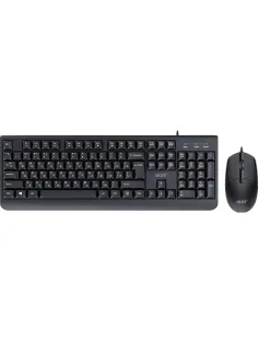 Набор клавиатура+мышь Acer OCC400,черный USB (ZL.ACCCC.015)