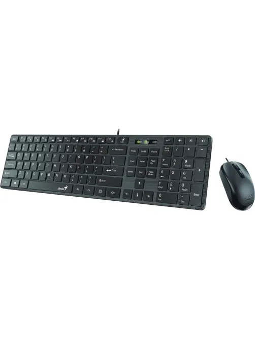 Набор клавиатура+мышь Genius SlimStar C126 (USB), Black      (31330007402)