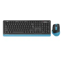 Набор клавиатура+мышь A4Tech Fstyler FG1035 NAVY BLUE USB беспров.чер/син