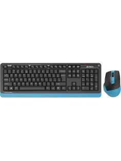 Набор клавиатура+мышь A4Tech Fstyler FG1035 NAVY BLUE USB беспров.чер/син