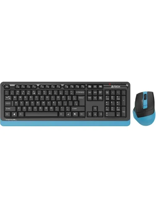 Набор клавиатура+мышь A4Tech Fstyler FG1035 NAVY BLUE USB беспров.чер/син