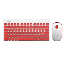 Набор клавиатура+мышь Smartbuy 220349AG красно-белый (SBC-220349AG-RW) /20
