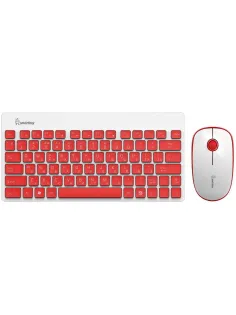 Набор клавиатура+мышь Smartbuy 220349AG красно-белый (SBC-220349AG-RW) /20