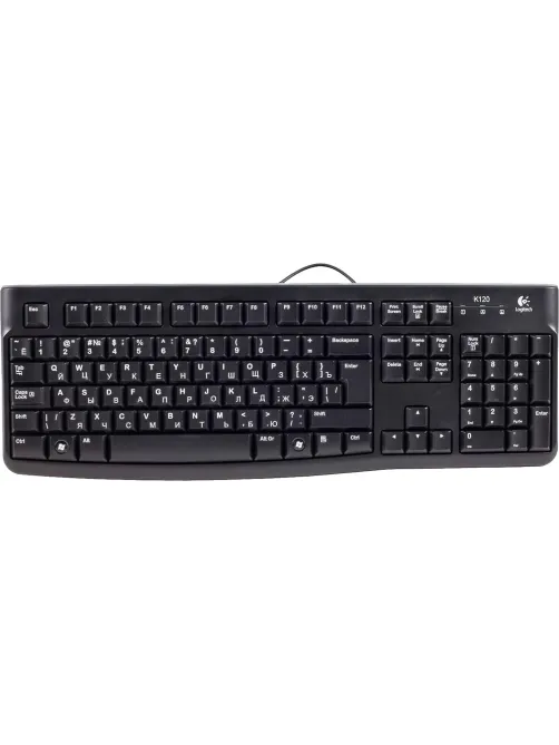 Набор клавиатура+мышь Logitech MK120, Black, ориг РУС грав (920-002561)