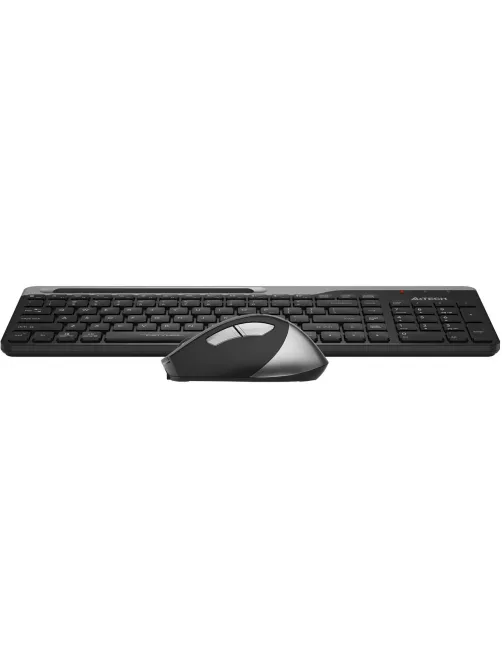 Набор клавиатура+мышь A4Tech Fstyler (FB2535C SMOKY GREY)клав,мышь:черн/сер