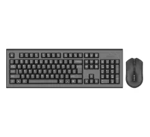 Набор клавиатура+мышь A4Tech 3000NS клав:чер мышь:чер/USB/WLS/Multimedia