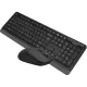 Набор клавиатура+мышь A4Tech Fstyler (FG1012 BLACK) клав:черн/сер мышь:черн