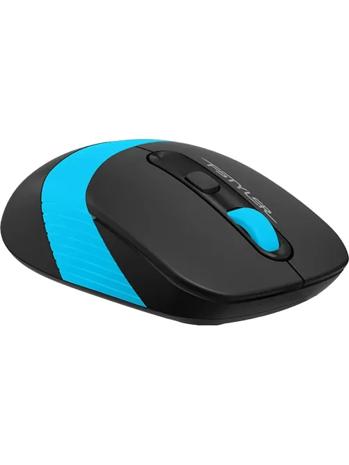 Набор клавиатура+мышь A4Tech Fstyler FG1010 кл:черн/син м:черн/син USB WLS