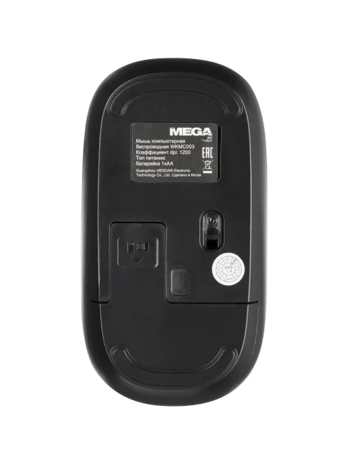 Набор клавиатура+мышь ProMega jet WKMC003 USB WLS RT/1+1 АА/dpi1200/3кн/чер