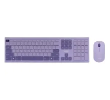 Набор клавиатура+мышь Acer OCC205 (ZL.ACCEE.00D)/Фиолетовый/USB/slim