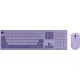 Набор клавиатура+мышь Acer OCC205 (ZL.ACCEE.00D)/Фиолетовый/USB/slim