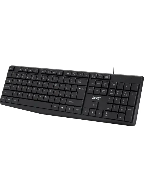 Набор клавиатура+мышь Acer OMW141 кл/мышь:черный USB (ZL.MCEEE.01M)